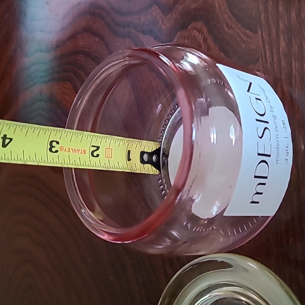mDesign Glass Storage Jar - Picture 7 of 9
